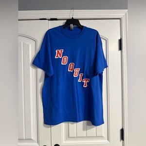 New York Rangers 2022 Playoffs No Quit Mens Shirt Size XL